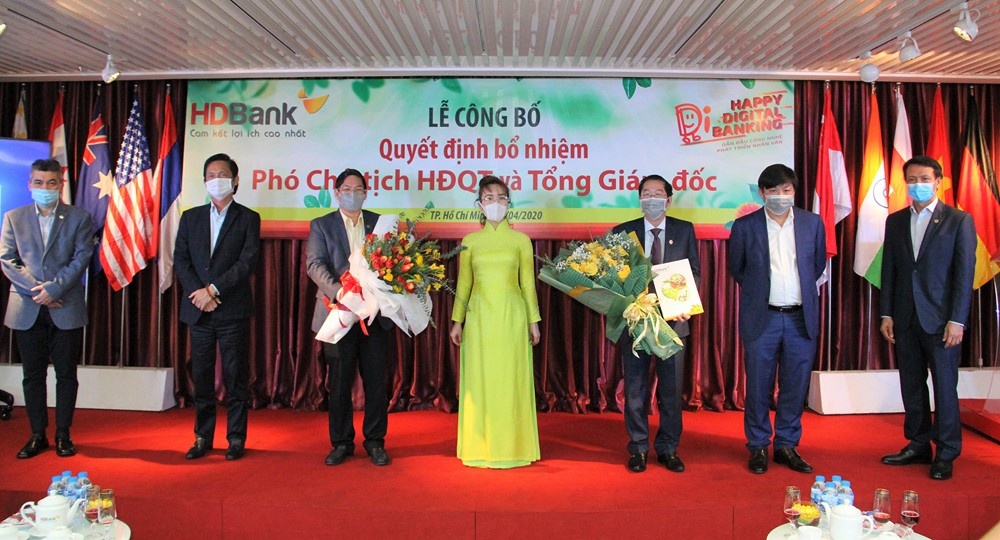HDBank bổ nhiệm Phó Chủ tịch Hội đồng quản trị và Tổng giám đốc