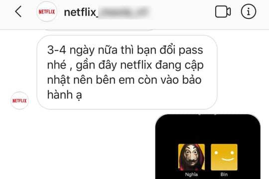Nhiều người bị lừa vì mua tài khoản Netflix giá rẻ Nhiều người bị lừa vì mua tài khoản Netflix giá rẻ