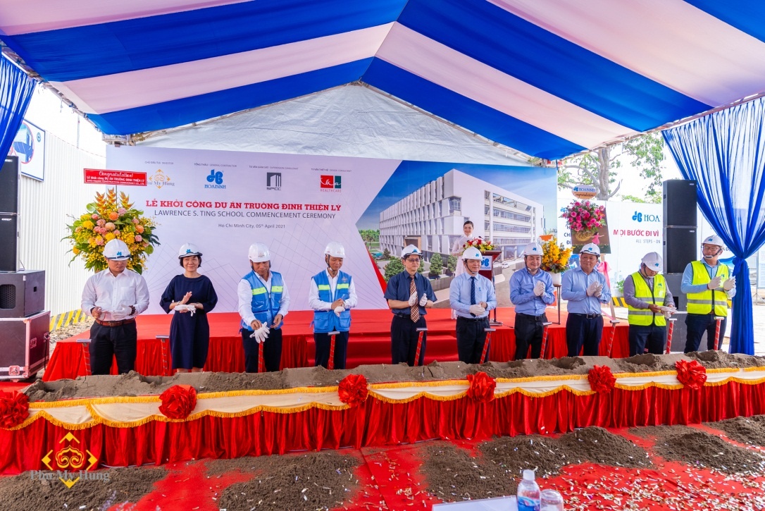 xay truong dinh thien ly co so 1 trong khu thuong mai tai chinh quoc te phu my hung