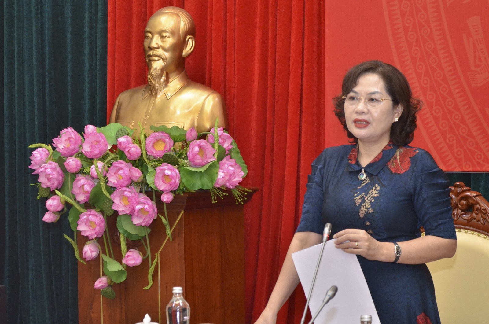 thuc hien tot cac nhiem vu huong toi ky niem 70 nam thanh lap ngan hang viet nam