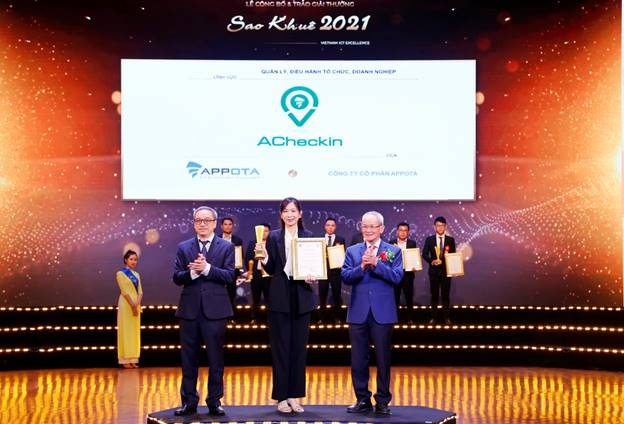Giải pháp quản trị nhân sự ACheckin được nhận danh hiệu Sao Khuê 2021 giai phap quan tri nhan su acheckin duoc nhan danh hieu sao khue 2021
