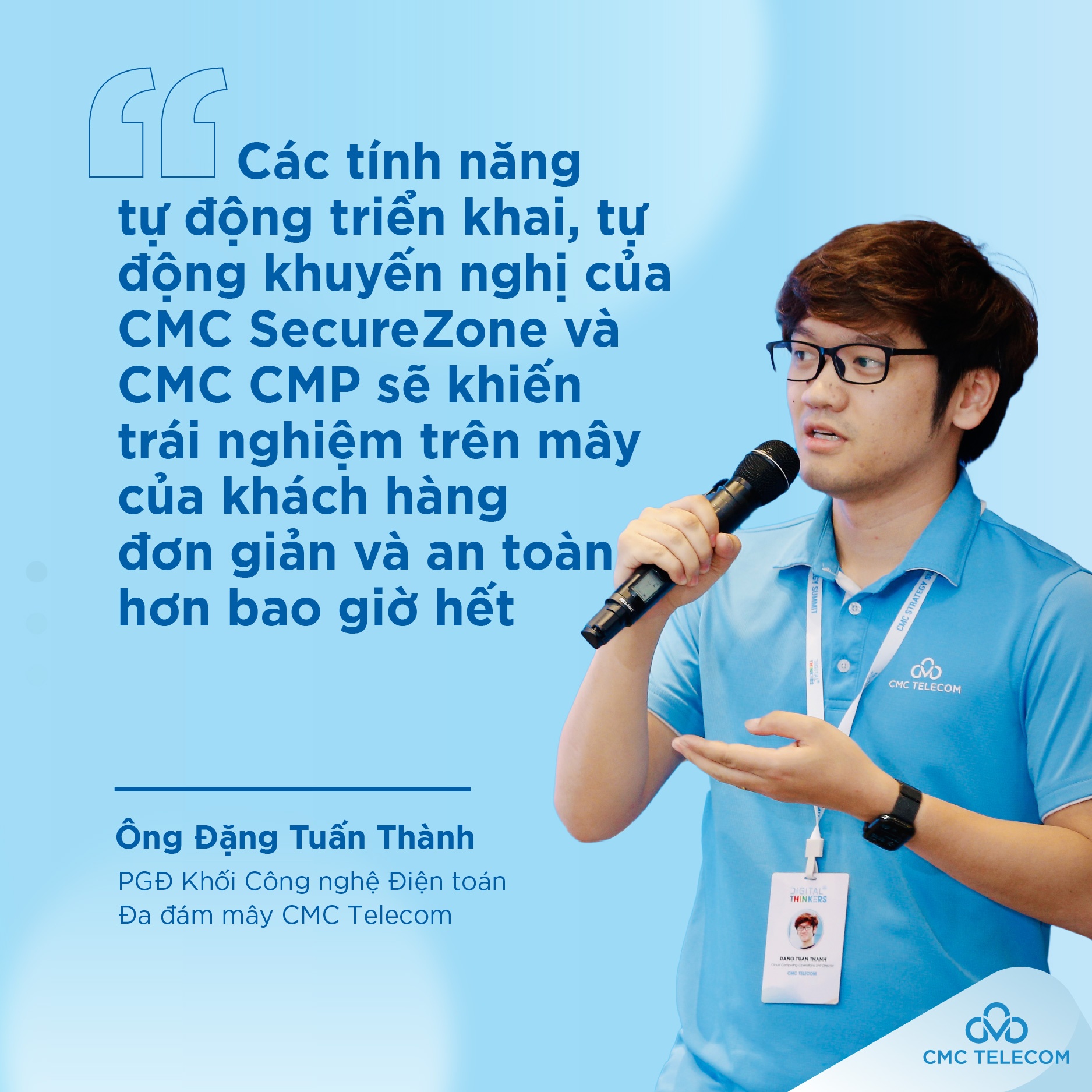 CMC Telecom ra mắt 2 giải pháp đám mây hiện đại trong AWS Cloud Day Vietnam 2023