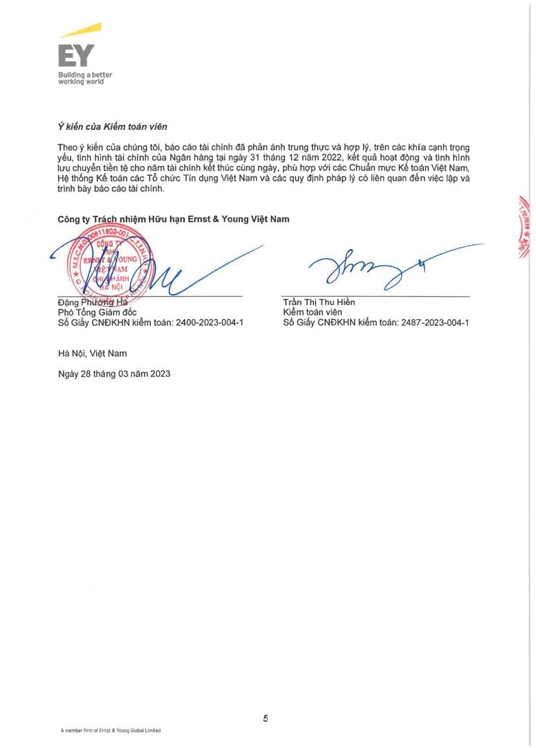 tpbank cong bo bao cao tai chinh kiem toan 2022