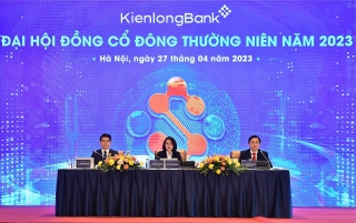 ĐHĐCĐ KienlongBank: Mục tiêu năm 2023 tăng trưởng ổn định, đẩy nhanh tốc độ chuyển đổi số toàn diện