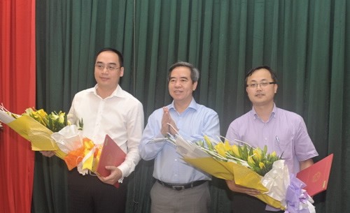 Bổ nhiệm Vụ trưởng Vụ Chính sách tiền tệ và Vụ trưởng Vụ Dự báo, Thống kê (NHNN)