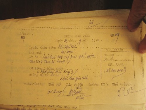 Về người chiến sĩ ngân tín