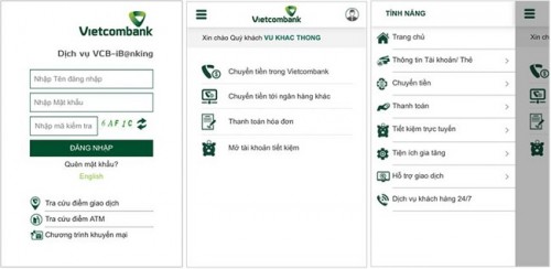 Vietcombank khoác áo mới cho dịch vụ VCB-iB@nking Vietcombank khoác áo mới cho dịch vụ VCB-iB@nking