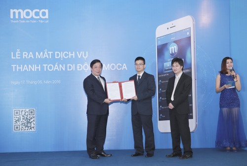 Chính thức ra mắt dịch vụ thanh toán di động MOCA Chính thức ra mắt dịch vụ thanh toán di động MOCA