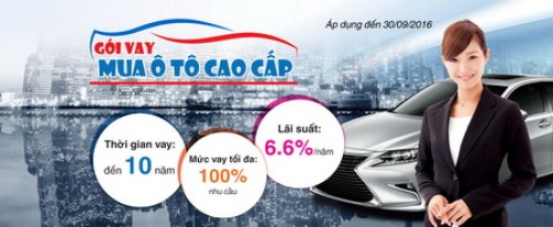 Sacombank triển khai gói 500 tỷ đồng ưu đãi cho vay mua ô tô