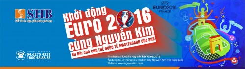 Tưng bừng khởi động Euro 2016 cùng SHB
