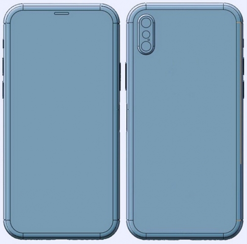 Lộ diện bản vẽ CAD của iPhone 8 Lộ diện bản vẽ CAD của iPhone 8