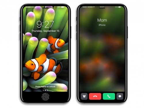 Giao diện iPhone 8 sẽ như nào nếu có màn hình vô cực Giao diện iPhone 8 sẽ như nào nếu có màn hình vô cực