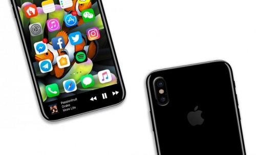 Giao diện iPhone 8 sẽ như nào nếu có màn hình vô cực Giao diện iPhone 8 sẽ như nào nếu có màn hình vô cực