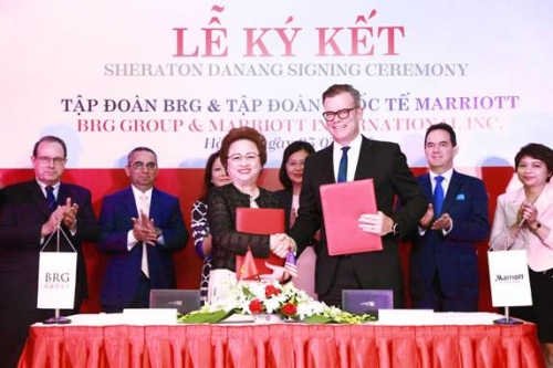 BRG và Marriott hợp tác dự án khách sạn