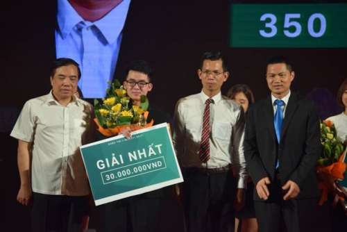 Đình Tâm dành giải Nhất cuộc thi I-INVEST!