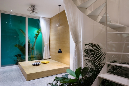 Ốc đảo dịu mát trong ngôi nhà hướng Tây ở Sài Gòn