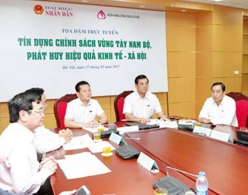 Phát huy vai trò của tín dụng chính sách ở khu vực Tây Nam Bộ