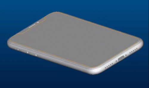 Thêm bản vẽ CAD của iPhone 8 lộ diện Thêm bản vẽ CAD của iPhone 8 lộ diện