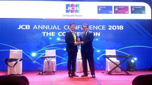 Sacombank dẫn đầu doanh số chi tiêu thẻ JCB
