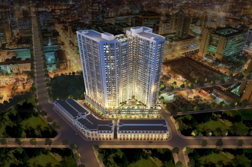 Chính thức cất nóc khu căn hộ The PegaSuite