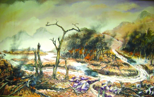 Ký họa chiến trường: Những phác họa lịch sử vẫn tươi rói Ký họa chiến trường: Những phác họa lịch sử vẫn tươi rói