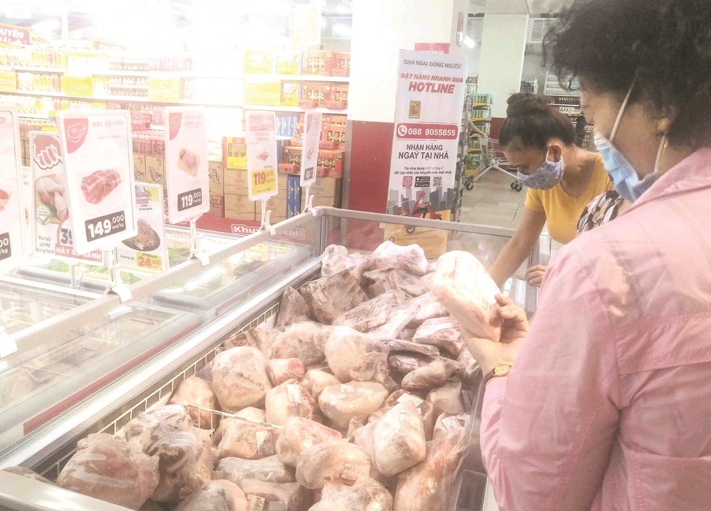 Quen dần với thịt nhập khẩu Quen dần với thịt nhập khẩu