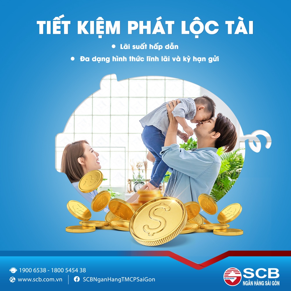 SCB triển khai sản phẩm “Tiết kiệm Phát Lộc Tài” scb trien khai san pham tiet kiem phat loc tai