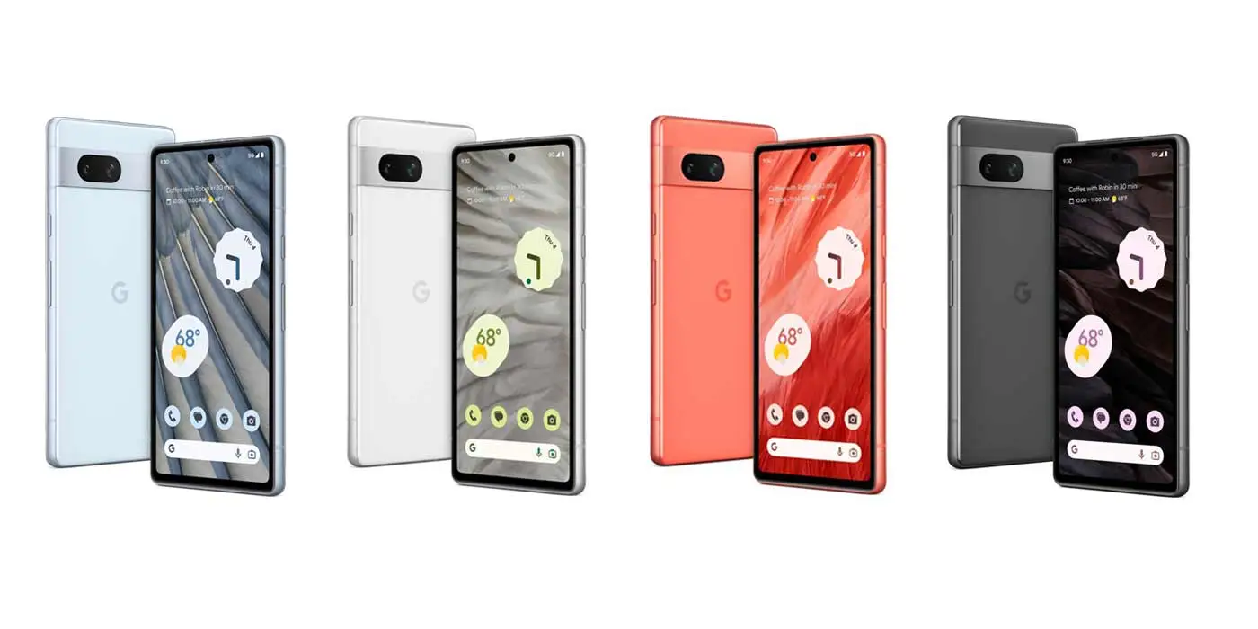 google ra mat pixel 7a voi camera chinh 64mp va chip tensor g2