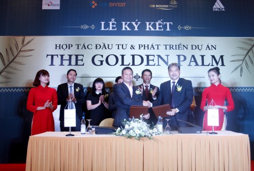 Ceninvest hợp tác đầu tư phát triển dự án The Golden Palm