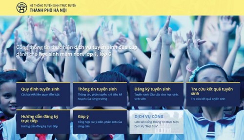 Tuyển sinh trực tuyến: Bớt đi những nỗi lo