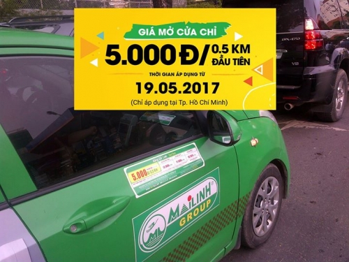 Taxi Mai Linh đột phá về giá để tăng sức cạnh tranh Taxi Mai Linh đột phá về giá để tăng sức cạnh tranh