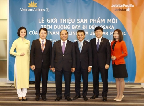 Vietnam Airlines và Jetstar Pacific mở đường bay thẳng đến Osaka (Nhật Bản) Vietnam Airlines và Jetstar Pacific mở đường bay thẳng đến Osaka (Nhật Bản)