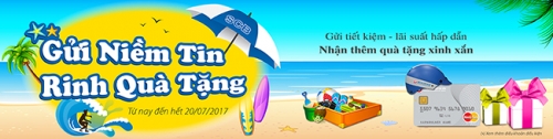 Nhiều ưu đãi hấp dẫn khi gửi tiết kiệm tại SCB