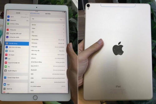 iPad Pro 10.5 bất ngờ xuất hiện tại Việt Nam, có giá xấp xỉ 21 triệu đồng