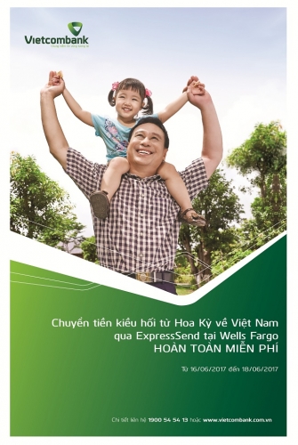Vietcombank ưu đãi khách hàng chuyển tiền kiều hối Vietcombank ưu đãi khách hàng chuyển tiền kiều hối