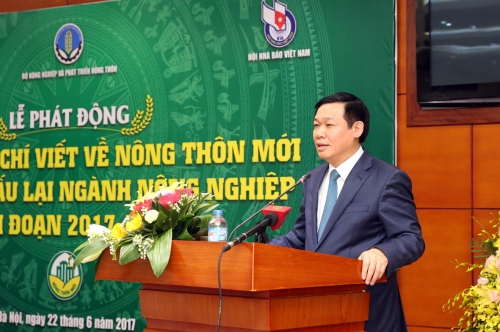 Phát động cuộc thi viết về xây dựng NTM gắn với tái cơ cấu nông nghiệp