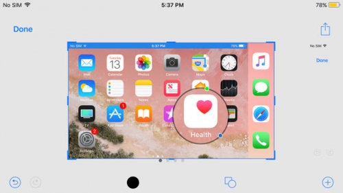 iOS 11 thổi luồng gió mới cho tính năng chụp ảnh màn hình