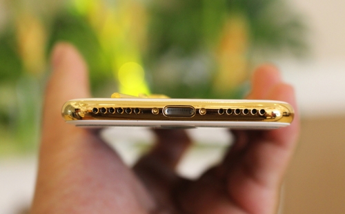 iPhone 7 mạ vàng gắn