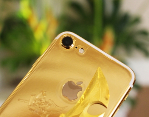 iPhone 7 mạ vàng gắn