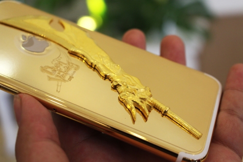 iPhone 7 mạ vàng gắn