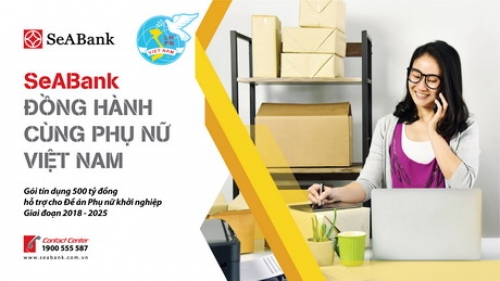 SeABank triển khai gói tín dụng 500 tỷ đồng hỗ trợ phụ nữ khởi nghiệp SeABank triển khai gói tín dụng 500 tỷ đồng hỗ trợ phụ nữ khởi nghiệp