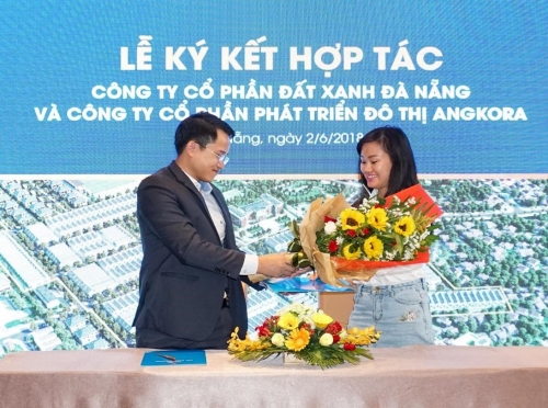 Đất Xanh Đà Nẵng tổ chức ra quân dự án Tăng Long Angkora Park