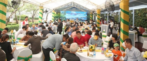 Khách hàng mua sạch nhà phố, biệt thự dragon village trong đợt 3 mở bán