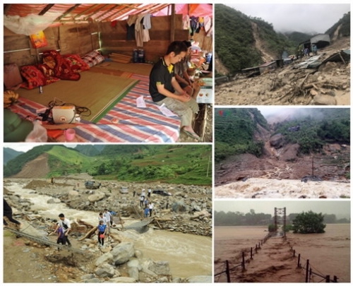 Ngành Ngân hàng chia sẻ khó khăn với đồng bào bị thiệt hại do mưa lũ