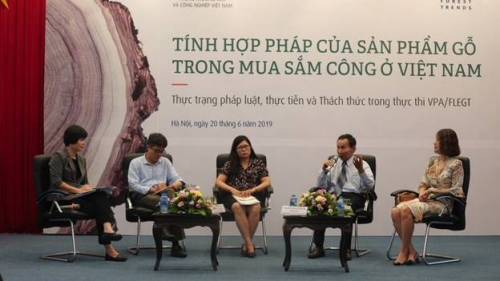 Mua sắm công đang tồn tại số lượng gỗ có rủi ro cao