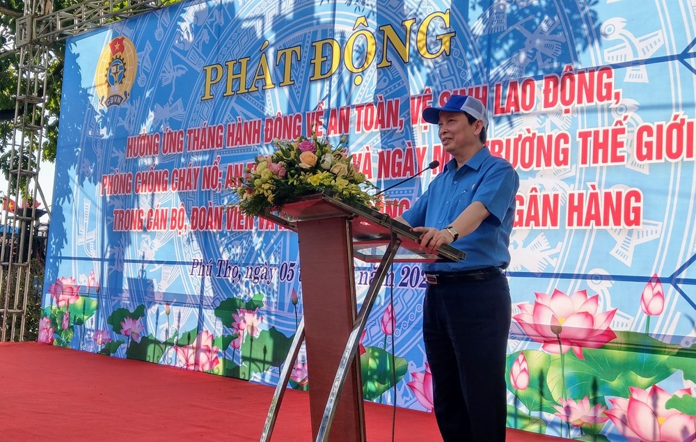 Công đoàn Ngân hàng Việt Nam: Phát động tháng hành động về an toàn vệ sinh lao động, phòng chống cháy nổ, an toàn kho quỹ