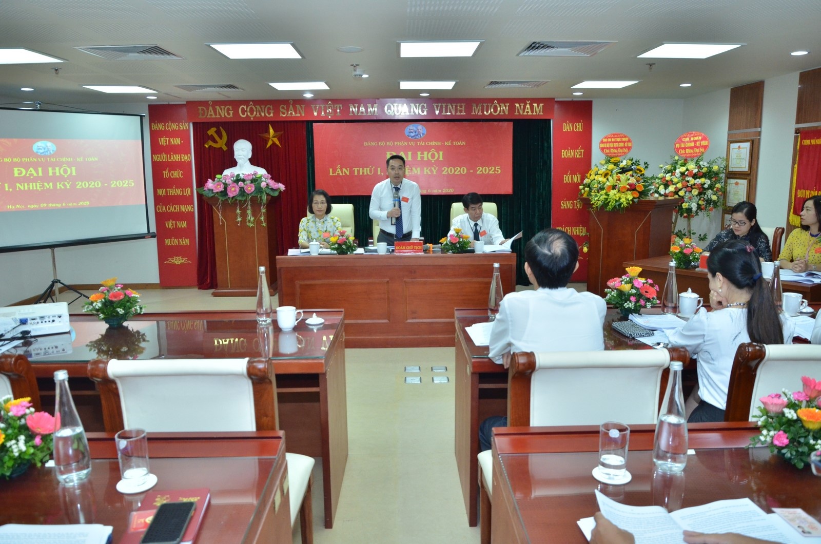 dai hoi dang bo bo phan vu tai chinh ke toan nhiem ky 2020 2025