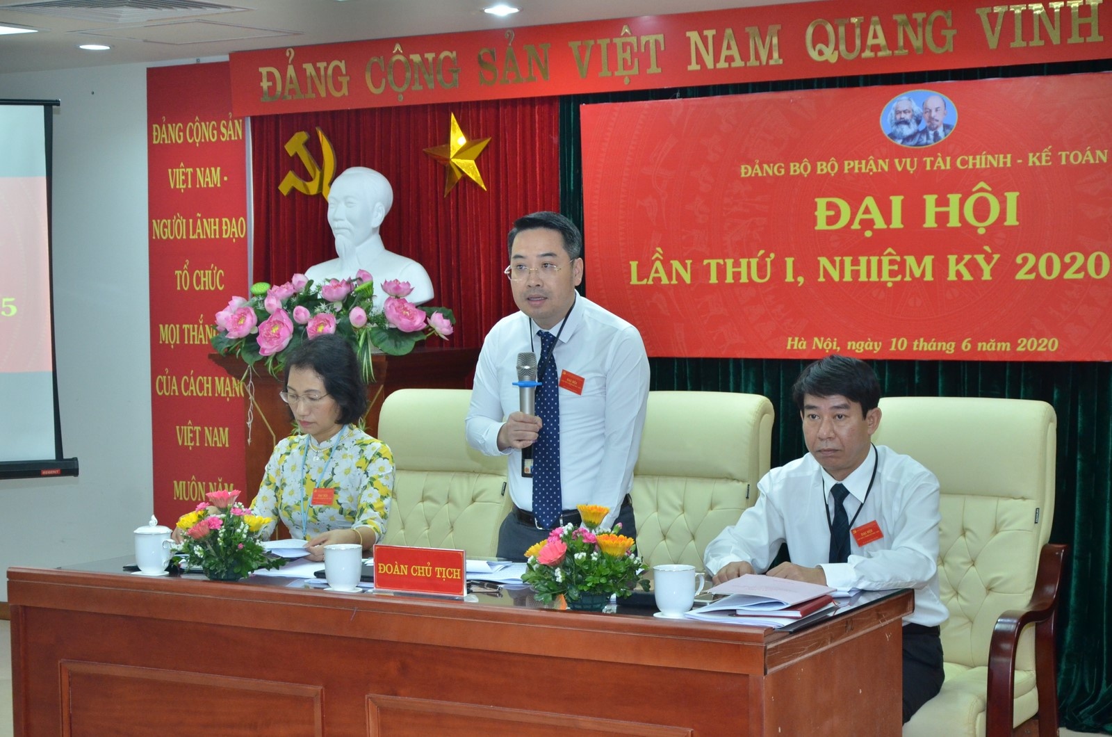 dai hoi dang bo bo phan vu tai chinh ke toan nhiem ky 2020 2025