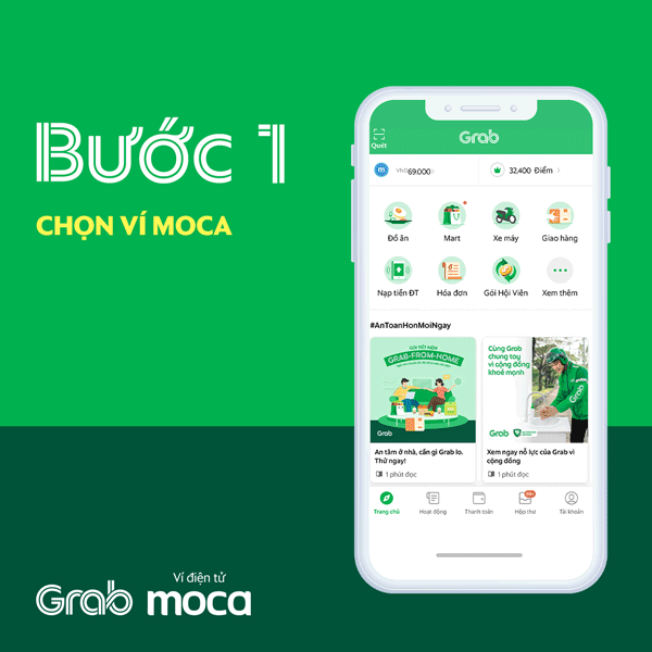 vi dien tu moca khuyen nghi nguoi dung xac thuc thong tin