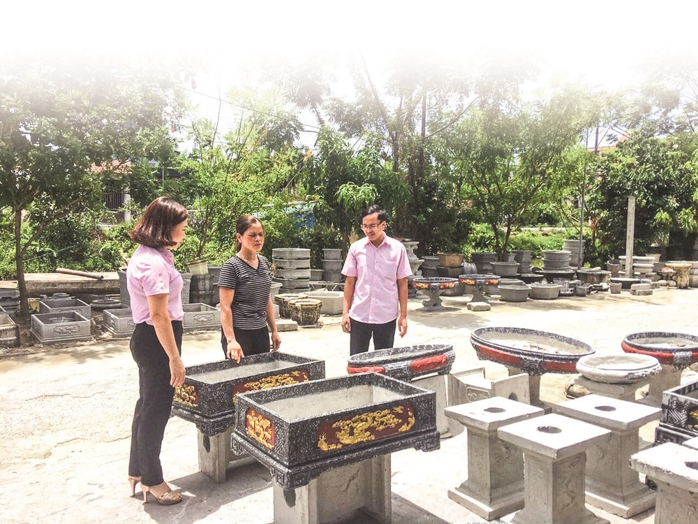 Tín dụng ưu đãi ở huyện nông thôn mới